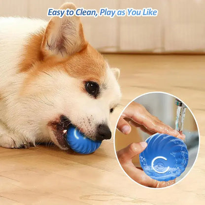 Interactive Dog Ball Toy,Automatic Smart Movingdog Toys Ball,Rechargeable Dog Vibrationball,Indoor & Outdoor Dog Animal Toy,Cataccessory Shaky Ball Toy,Pet Rolling Ball(About2.2 Inch,Not Suitable for Medium to Largechewers)